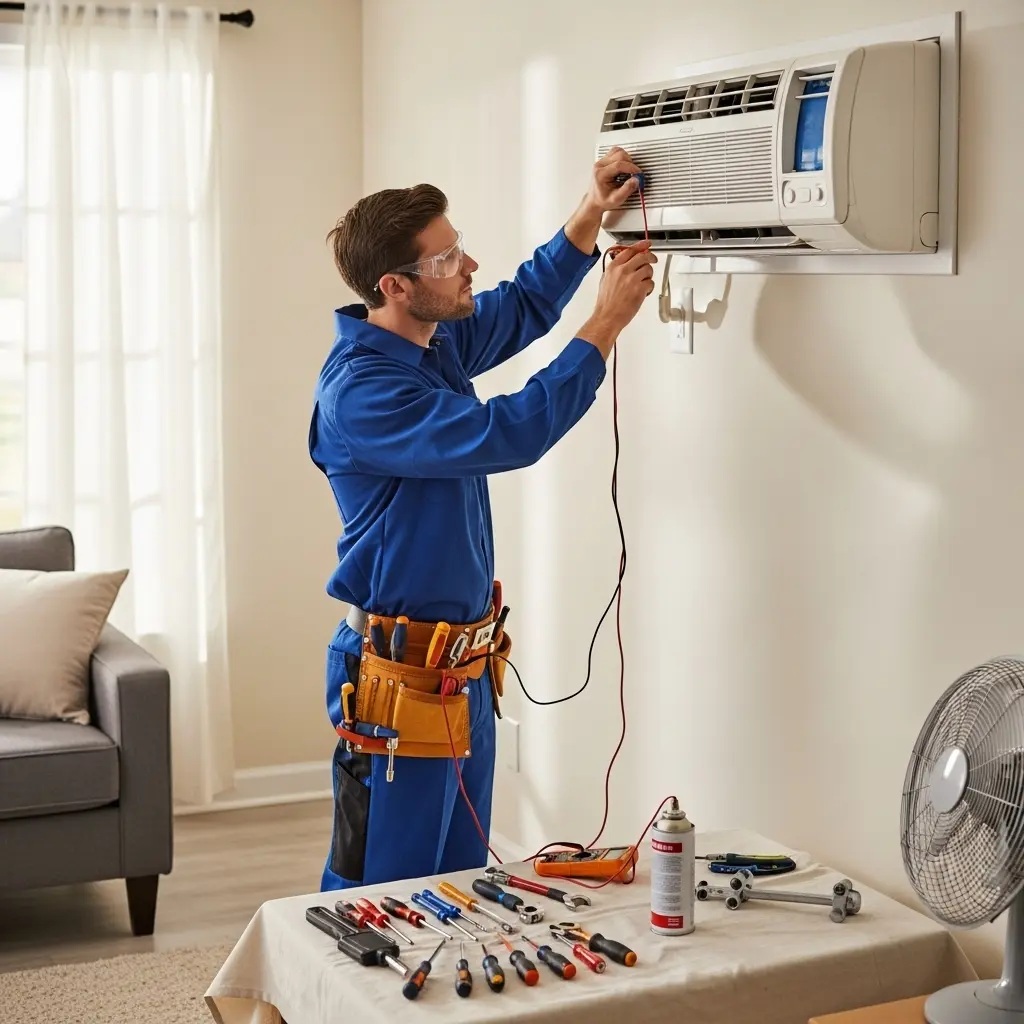 Gaziosmanpaşa Electrolux Electrolux klima gaz dolumu ve bakım – Enerji verimliliği artırıldı. - Teknik servis örneği